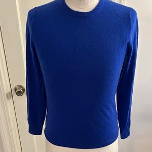 Men’s J. Crew Size Small Slim Fit Crewneck 100% Italian Cashmere Crew Neck Sweat